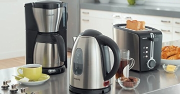 Philips HD7546/20 Gaia Filter-Kaffeemaschine mit Thermoskanne, schwarz/metall - 9